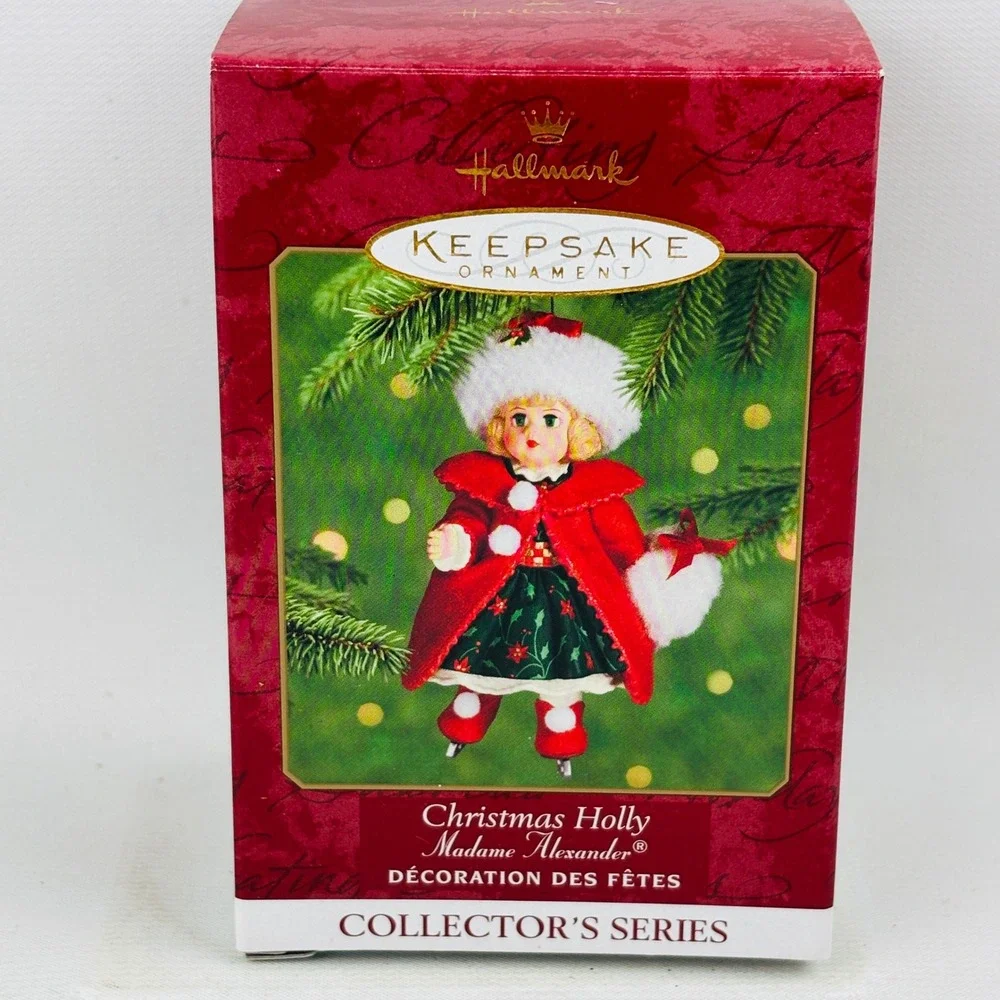 Hallmark Madame Alexander Christmas Holly‎ Keepsake Ornament 2000